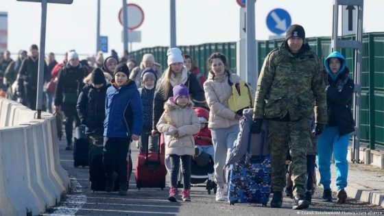 Refugees uncertain Russia will stop the conflict