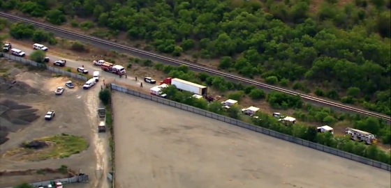 Officials find more than 40 migrants dead in San Antonio