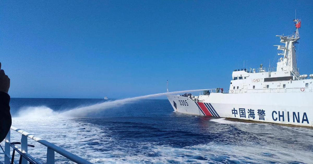 US And Philippines Condemn Chinese Coast Guard&#8217;s Fisheries Vessel Water Gun Actions, Transatlantic Today