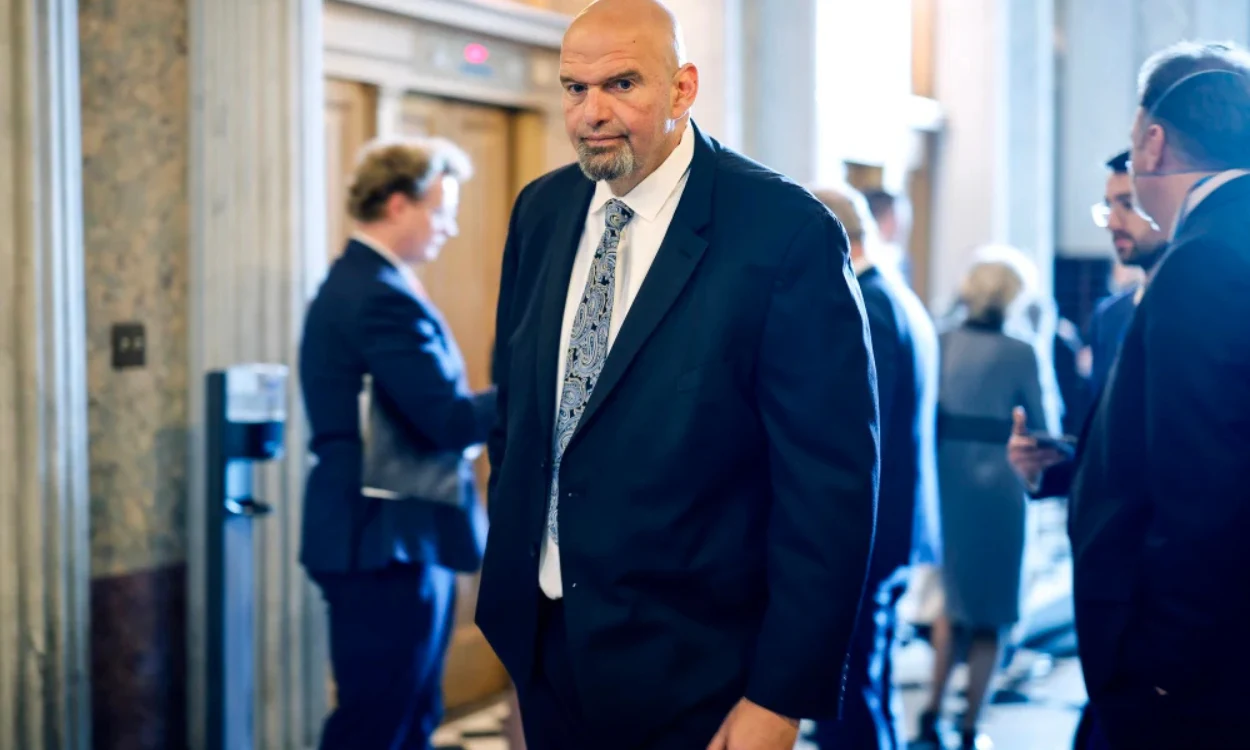 Progressive Senator Fetterman Faces Cease-Fire Backlash Amid Israel-Hamas War